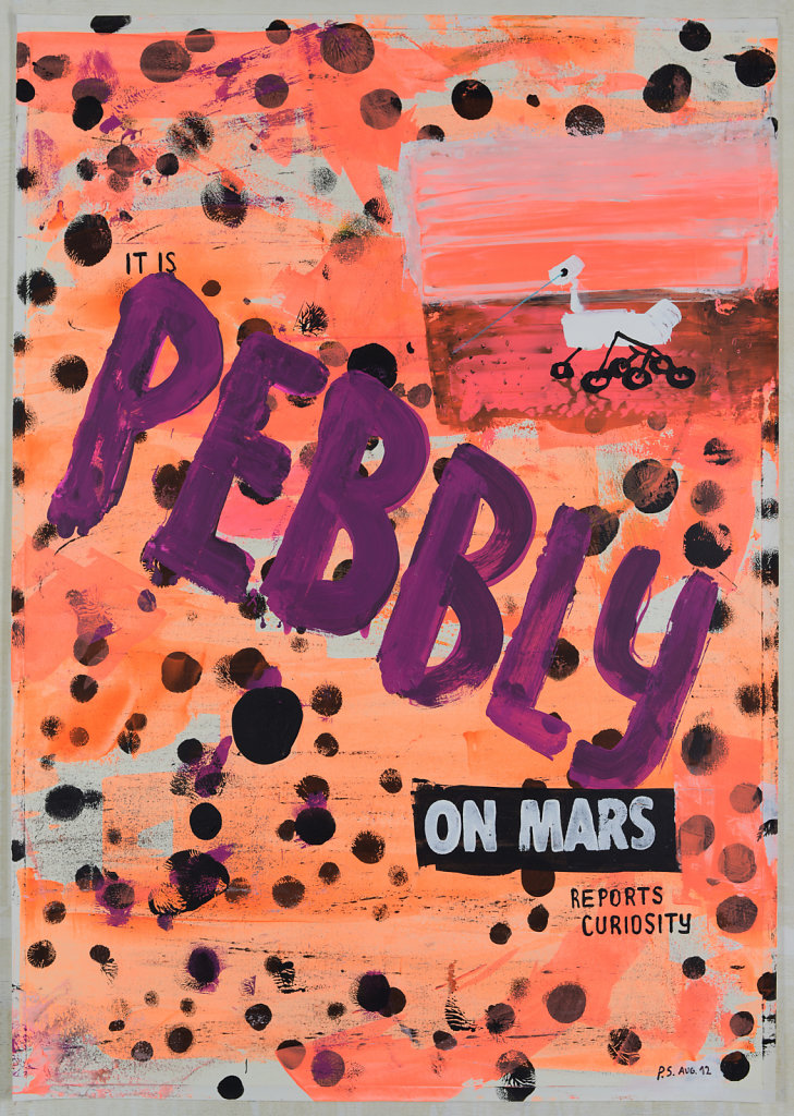 Pebbly on Mars